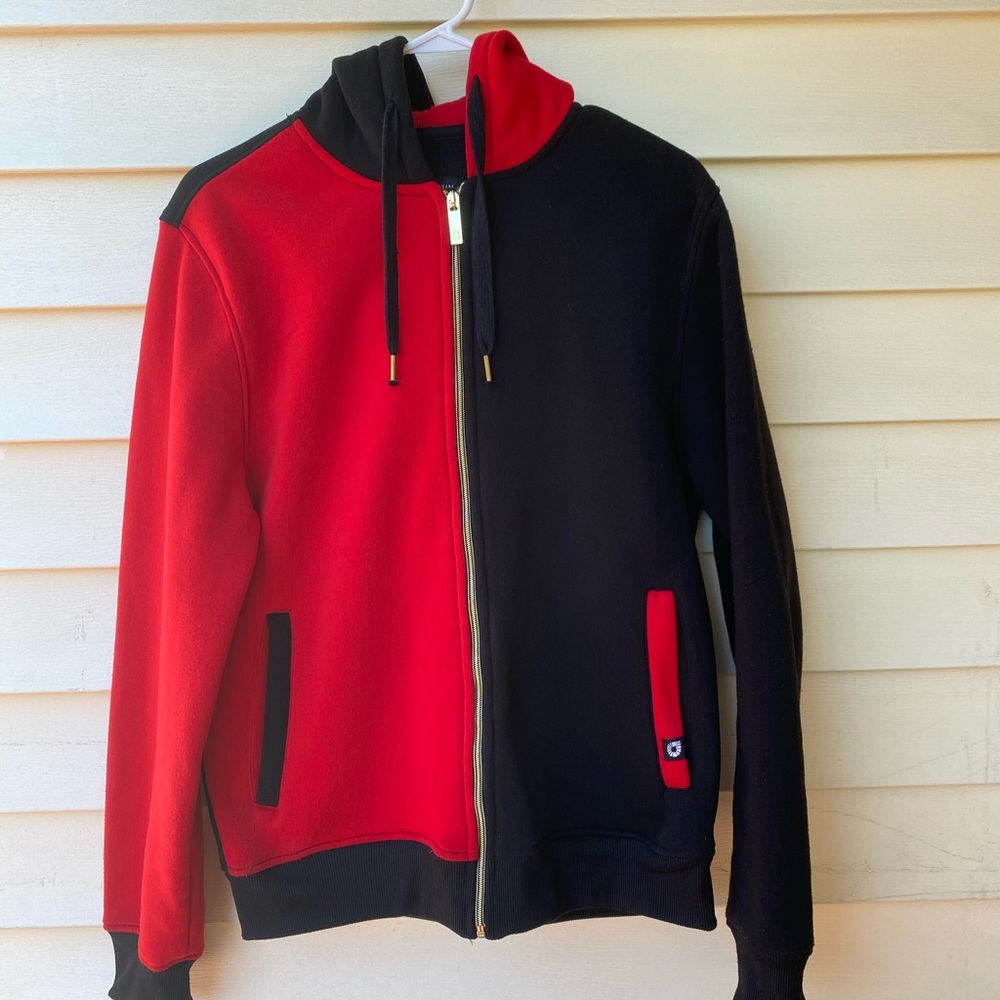 akademiks boys  hoodie red and black size M